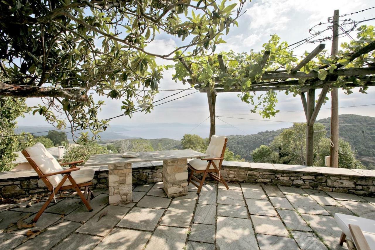 Pelion Belvedere - The Mansion Vyzitsa Exterior photo
